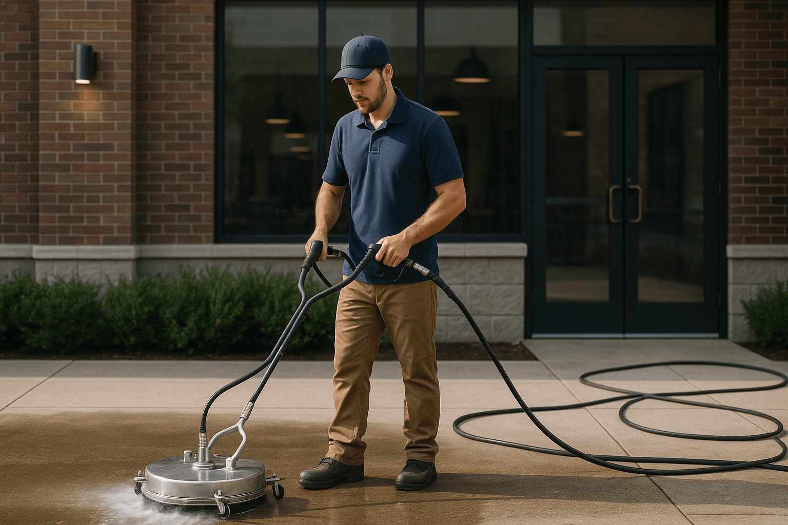 MD Pressure Cleaning hero image